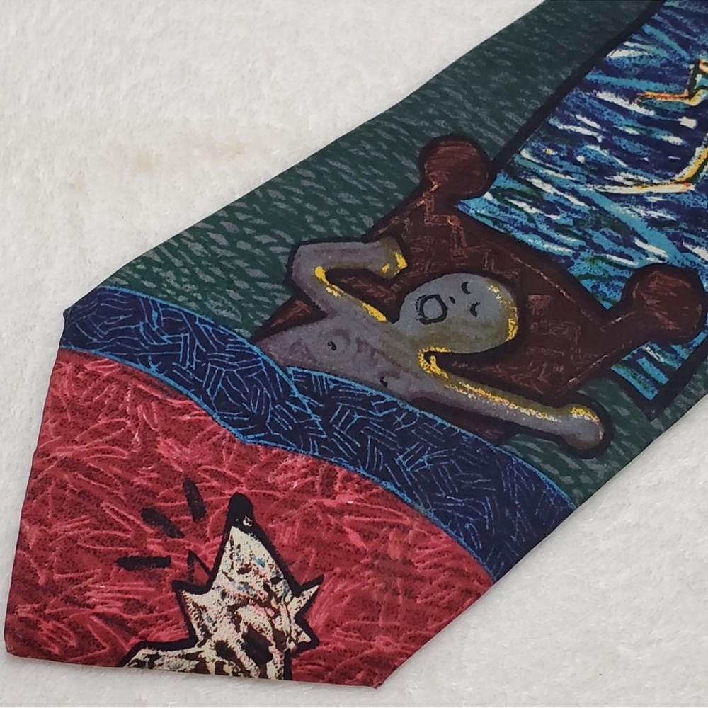The Beatles Good Morning 1967 Men's Tie 100% Silk Made in USA.‎ Size OS